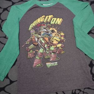Ninja Turtle Tee Long Sleeve Tee Size: L   (0207)